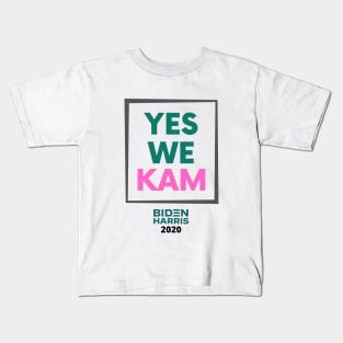 Biden Harris 2020 AKA BH2020 Pink + Green T-Shirt Kids T-Shirt